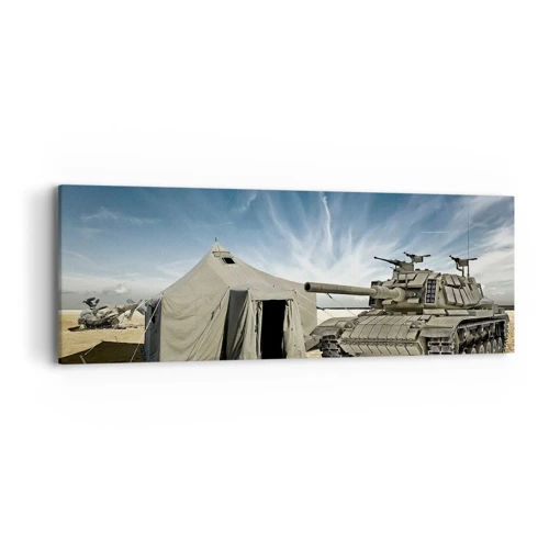 Canvas picture - Military Dream - 90x30 cm