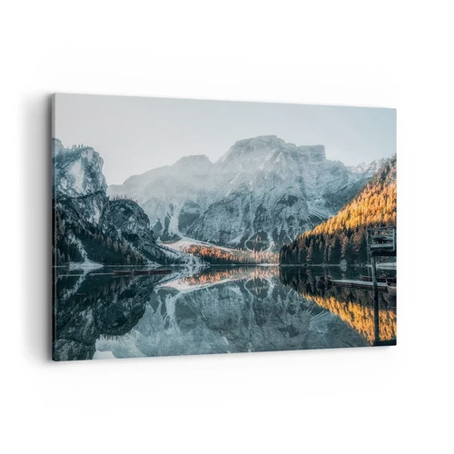 Canvas picture - Mirror Landscape - 100x70 cm