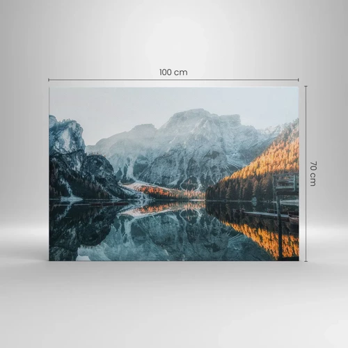 Canvas picture - Mirror Landscape - 100x70 cm