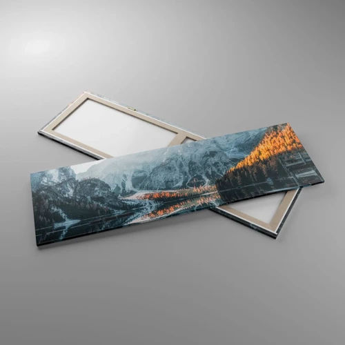 Canvas picture - Mirror Landscape - 160x50 cm