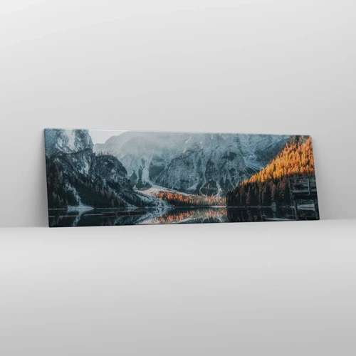 Canvas picture - Mirror Landscape - 160x50 cm