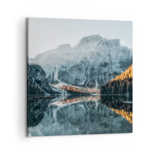 Canvas picture - Mirror Landscape - 50x50 cm