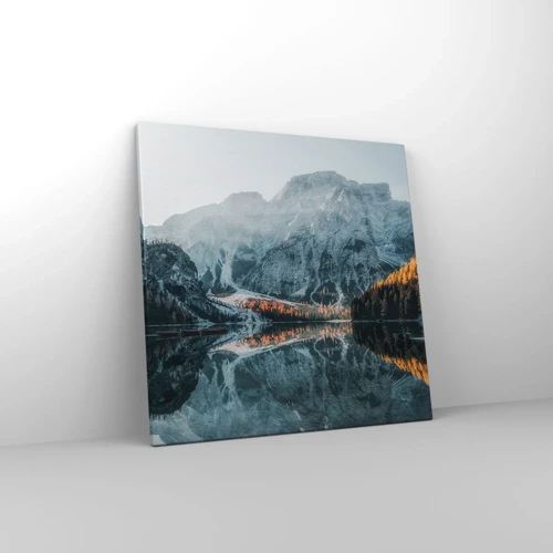 Canvas picture - Mirror Landscape - 50x50 cm