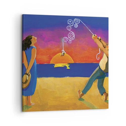 Canvas picture - More than a Star from the Sky - 60x60 cm