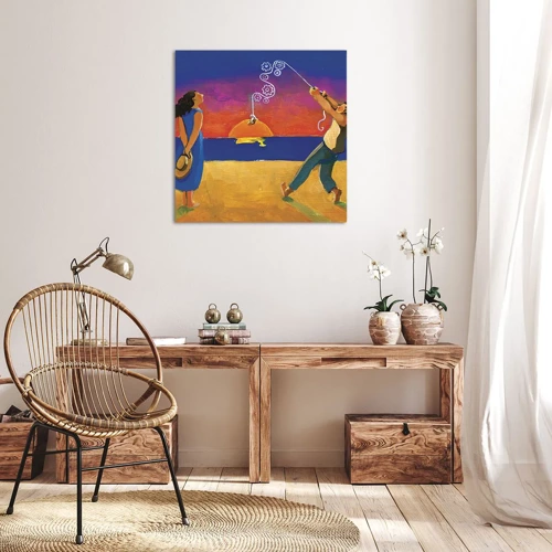 Canvas picture - More than a Star from the Sky - 60x60 cm