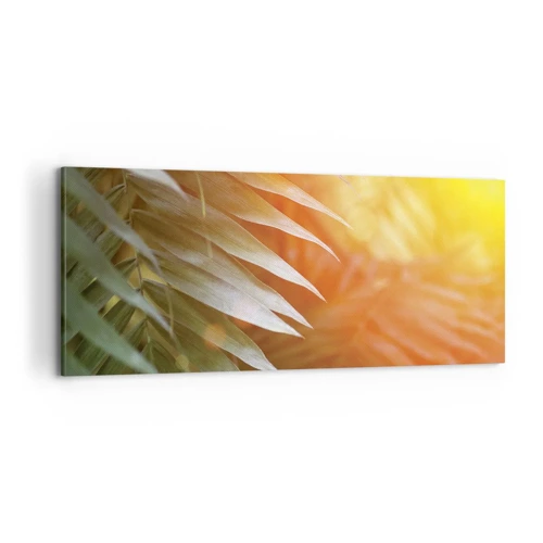 Canvas picture - Morning in the Jungle - 100x40 cm