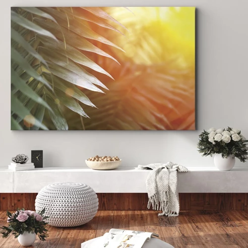 Canvas picture - Morning in the Jungle - 100x70 cm