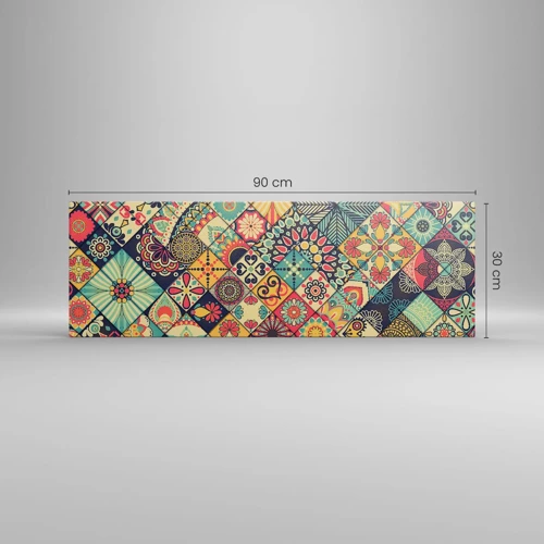 Canvas picture - Moroccan Style - 90x30 cm