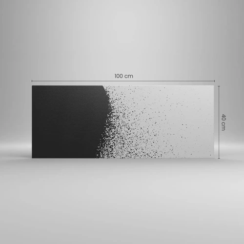 Canvas picture - Movement of Particles - 100x40 cm