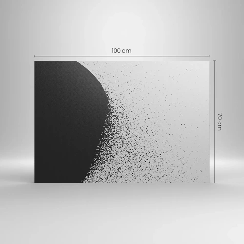 Canvas picture - Movement of Particles - 100x70 cm