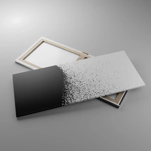 Canvas picture - Movement of Particles - 120x50 cm