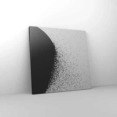 Canvas picture - Movement of Particles - 40x40 cm