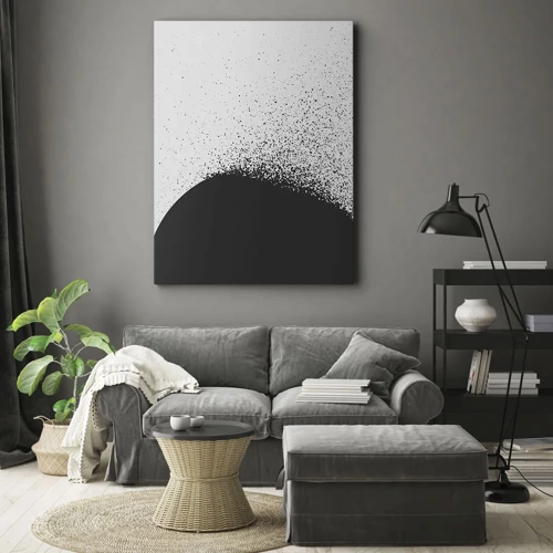 Canvas picture - Movement of Particles - 45x80 cm