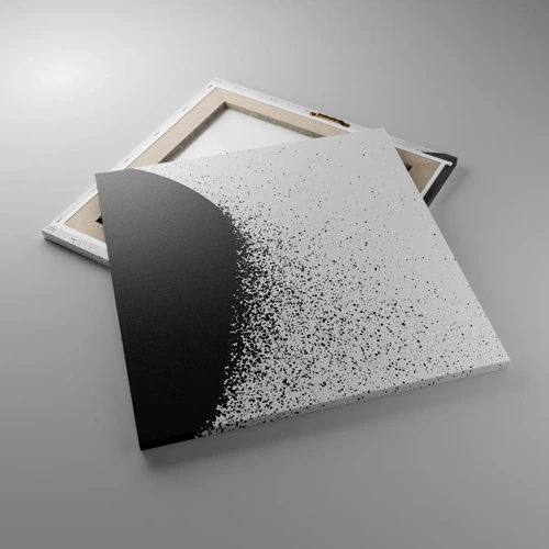 Canvas picture - Movement of Particles - 50x50 cm