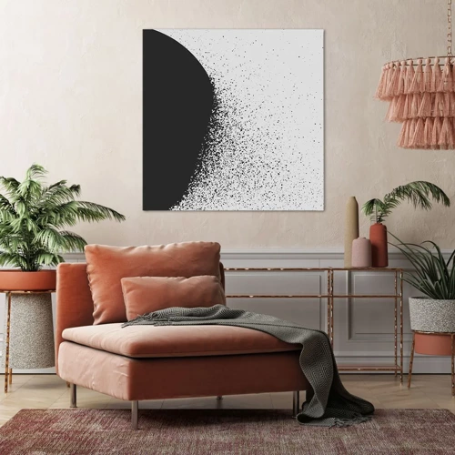 Canvas picture - Movement of Particles - 50x50 cm