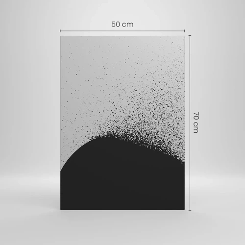 Canvas picture - Movement of Particles - 50x70 cm