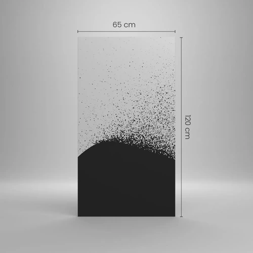 Canvas picture - Movement of Particles - 65x120 cm