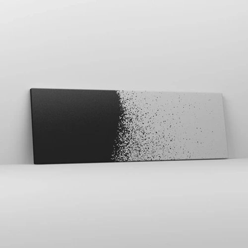 Canvas picture - Movement of Particles - 90x30 cm