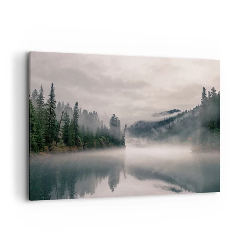 Canvas picture - Musing in the Fog - 120x80 cm