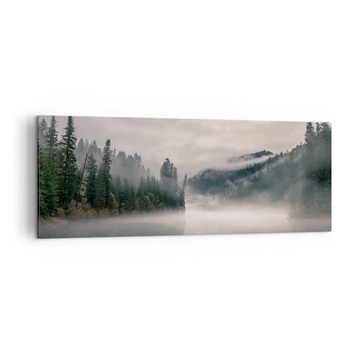Canvas picture - Musing in the Fog - 140x50 cm