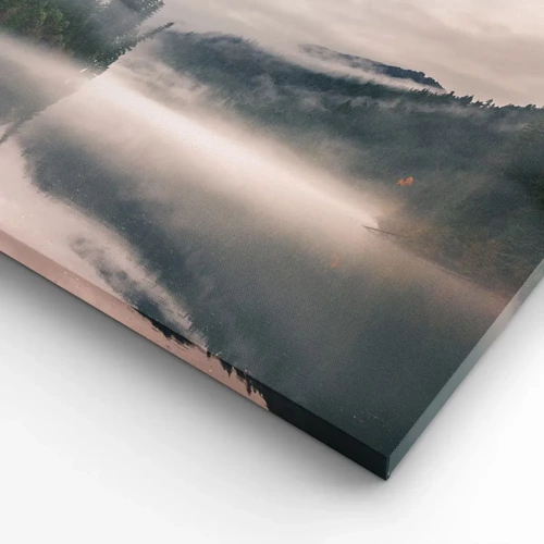 Canvas picture - Musing in the Fog - 160x50 cm