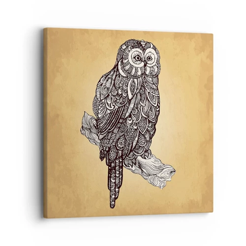Canvas picture - Mysterious Ornaments of Wisdom - 30x30 cm