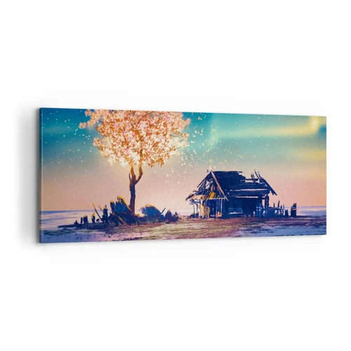 Canvas picture - Nature Does Not Pass Away - 100x40 cm