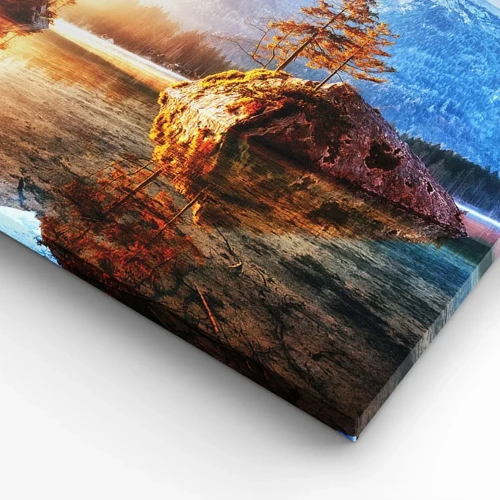 Canvas picture - Nature in New Light - 160x50 cm