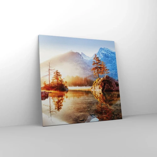 Canvas picture - Nature in New Light - 70x70 cm