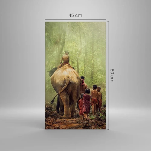 Canvas picture - New Jungle Book - 45x80 cm