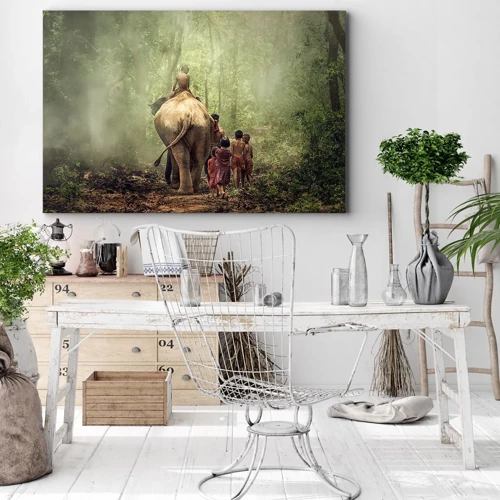 Canvas picture - New Jungle Book - 70x50 cm