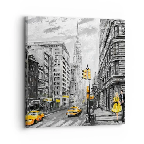 Canvas picture - New York Tale - 30x30 cm