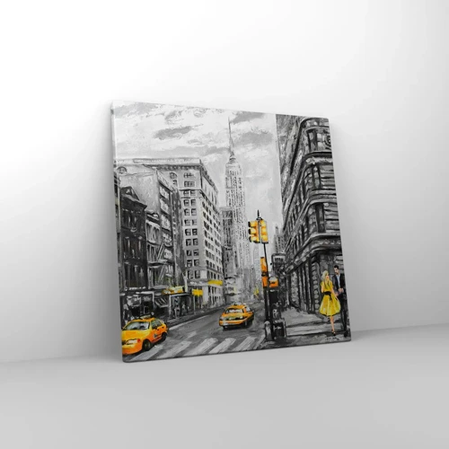 Canvas picture - New York Tale - 40x40 cm