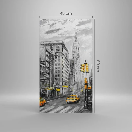 Canvas picture - New York Tale - 45x80 cm