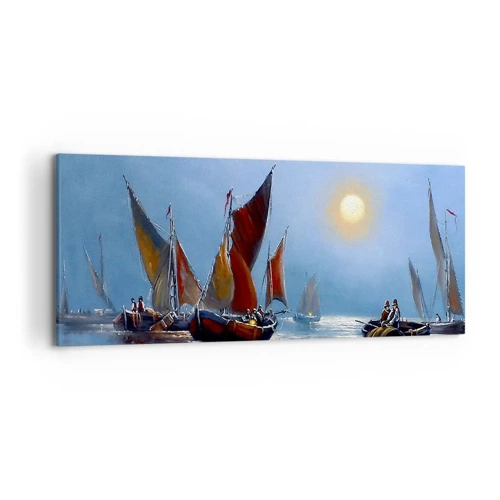 Canvas picture - Night Hunt - 120x50 cm