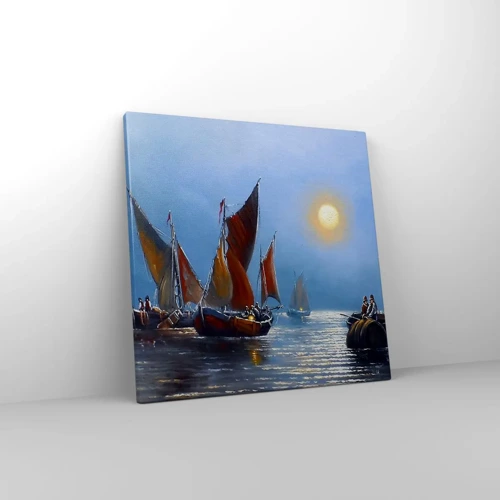 Canvas picture - Night Hunt - 40x40 cm