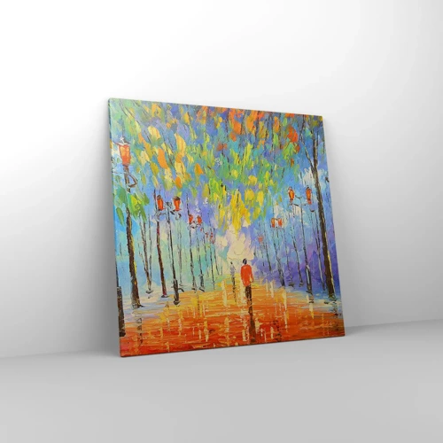 Canvas picture - Night Rain Song  - 70x70 cm