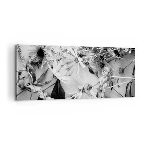 Canvas picture - No-Bouquet of Flowers - 100x40 cm