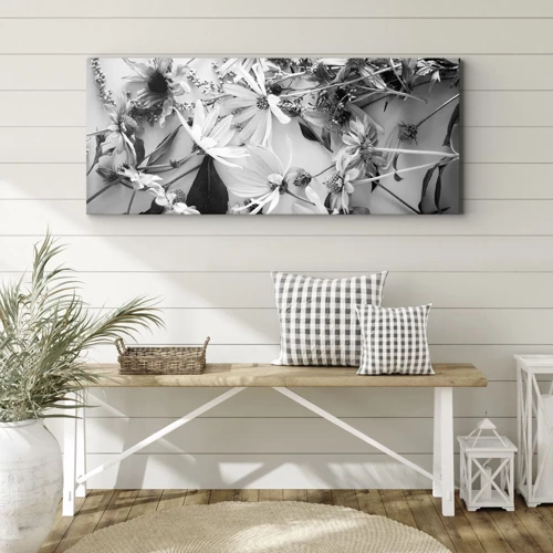 Canvas picture - No-Bouquet of Flowers - 100x40 cm