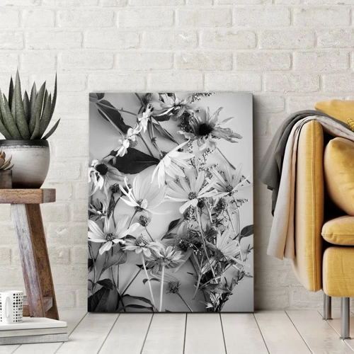 Canvas picture - No-Bouquet of Flowers - 50x70 cm