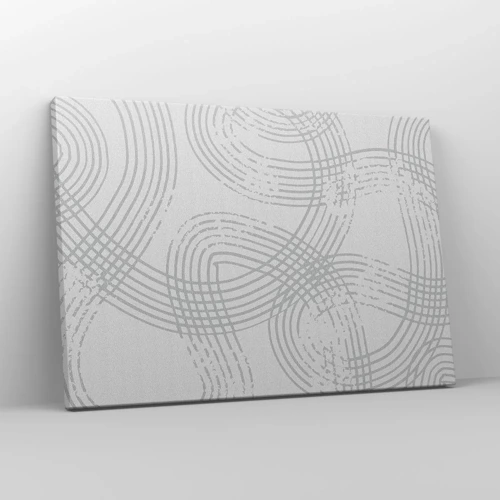 Canvas picture - No Straight Line - 70x50 cm