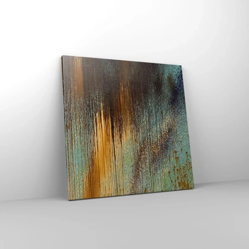 Canvas picture - Non-accidental Colourful Composition - 60x60 cm