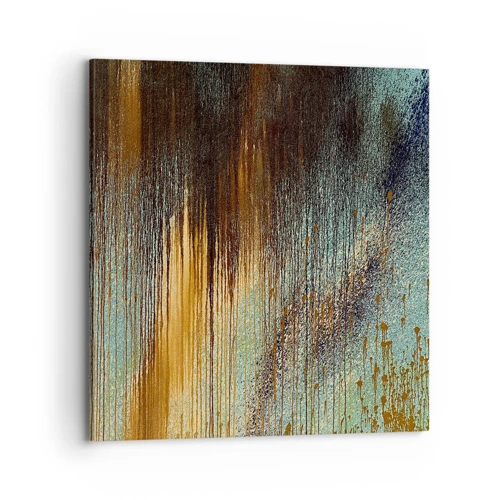 Canvas picture - Non-accidental Colourful Composition - 70x70 cm