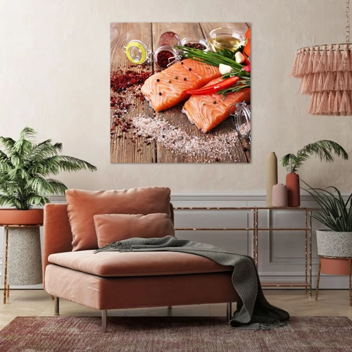 Canvas picture - Norwegian Adventure in the Kitchen - 30x30 cm