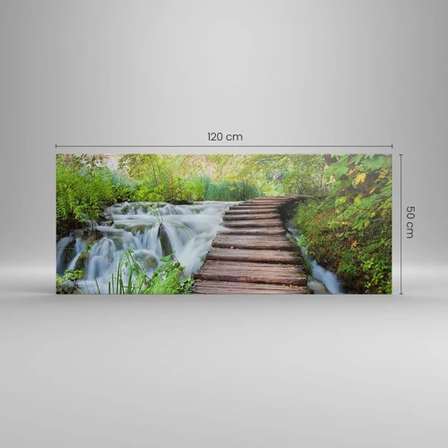 Canvas picture - Not Such Quiet Water - 120x50 cm