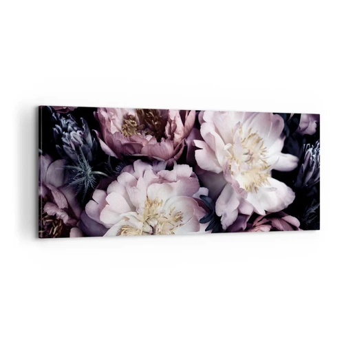 Canvas picture - Old Style Bouquet - 100x40 cm