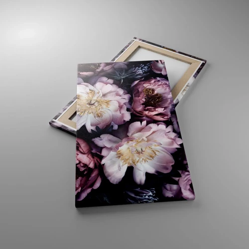 Canvas picture - Old Style Bouquet - 45x80 cm