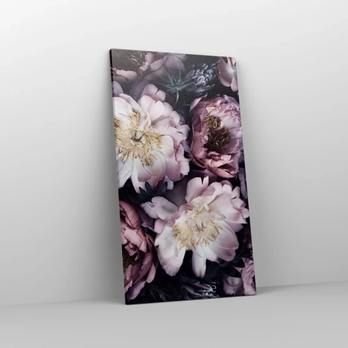 Canvas picture - Old Style Bouquet - 45x80 cm