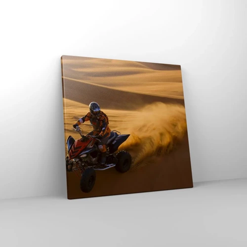 Canvas picture - On Sand Waves - 40x40 cm