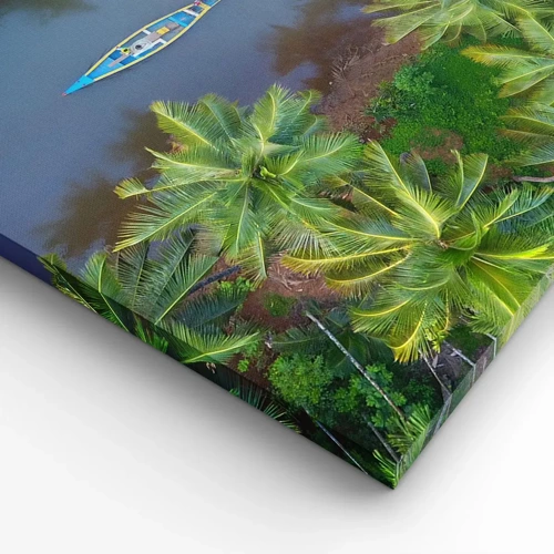 Canvas picture - On Tropical Trail - 160x50 cm